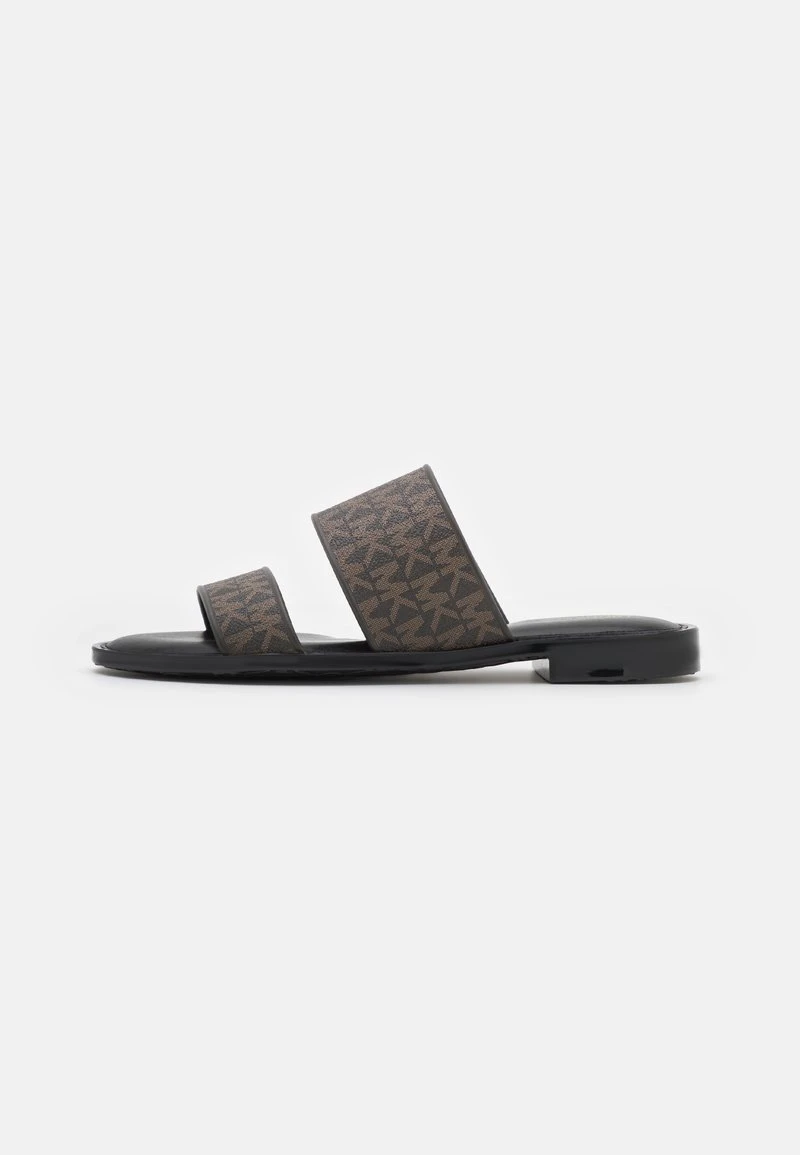 MICHAEL Michael Kors Damen KENNEDY JELLY SLIDE - Pantolette Flach - Brown 4 MICHAEL Michael Kors Damen KENNEDY JELLY SLIDE - Pantolette Flach - Brown – Bild 2