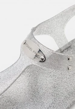 MICHAEL Michael Kors Damen PLATE - Zehentrenner - Silver -MICHAEL Michael Kors Geschäft 34c6c25dad884fe5a230768745e7ca5d