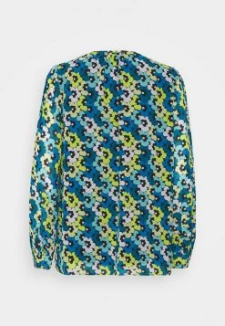 MICHAEL Michael Kors Damen FLORAL TIE - Bluse - Limeade -MICHAEL Michael Kors Geschäft 35eb9020620b4d3f8688adcd0a992c88