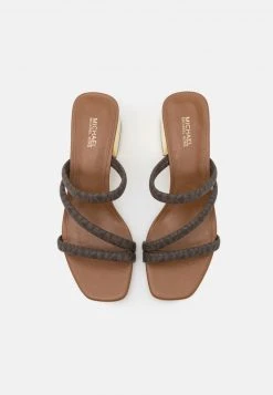 MICHAEL Michael Kors Damen LANA MULE - Pantolette Hoch - Brown 11 MICHAEL Michael Kors Damen LANA MULE - Pantolette Hoch - Brown -MICHAEL Michael Kors Geschäft 3734f9c2252f459795780f8fe5700aa3