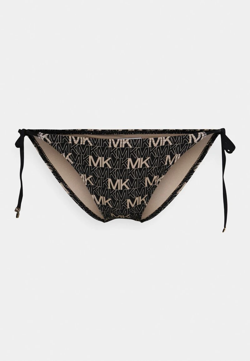 MICHAEL Michael Kors Damen MONOGRAM SIDE TIE BOTTOM - Bikini-Hose - Black 6 MICHAEL Michael Kors Damen MONOGRAM SIDE TIE BOTTOM - Bikini-Hose - Black – Bild 4