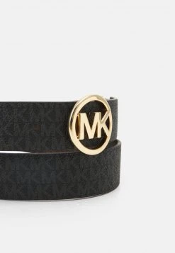 MICHAEL Michael Kors Damen LOGO REVERSIBLE BELT - Gürtel - Black/brown/gold -MICHAEL Michael Kors Geschäft 38f11d4835e042c99e52d4fec04565ef
