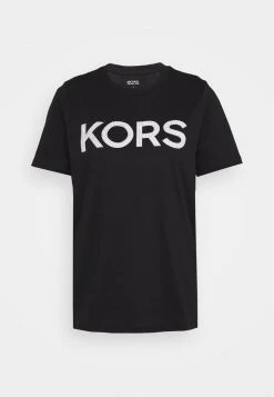 MICHAEL Michael Kors Damen T-Shirt Print - Black/silver 16 MICHAEL Michael Kors Damen T-Shirt Print - Black/silver -MICHAEL Michael Kors Geschäft 3ab4e6f6e99643b9af1c4907ba0bc55e