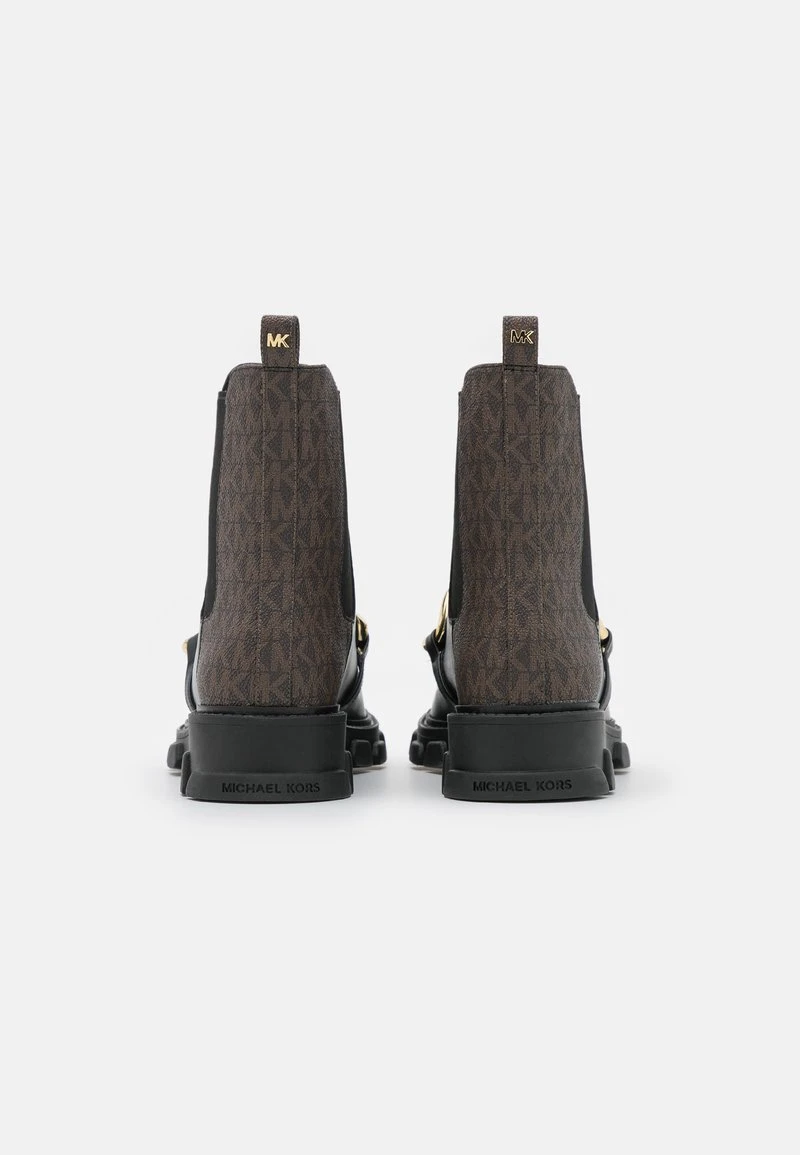 MICHAEL Michael Kors Damen SCARLETT BOOTIE - Cowboy-/Bikerstiefelette - Black/brown 6 MICHAEL Michael Kors Damen SCARLETT BOOTIE - Cowboy-/Bikerstiefelette - Black/brown – Bild 4