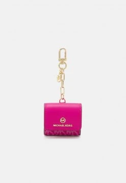 MICHAEL Michael Kors Damen TRAVEL ACCESSORIES CLIPCASE FOR AIRPODS - Sonstige Accessoires - Wild Berry