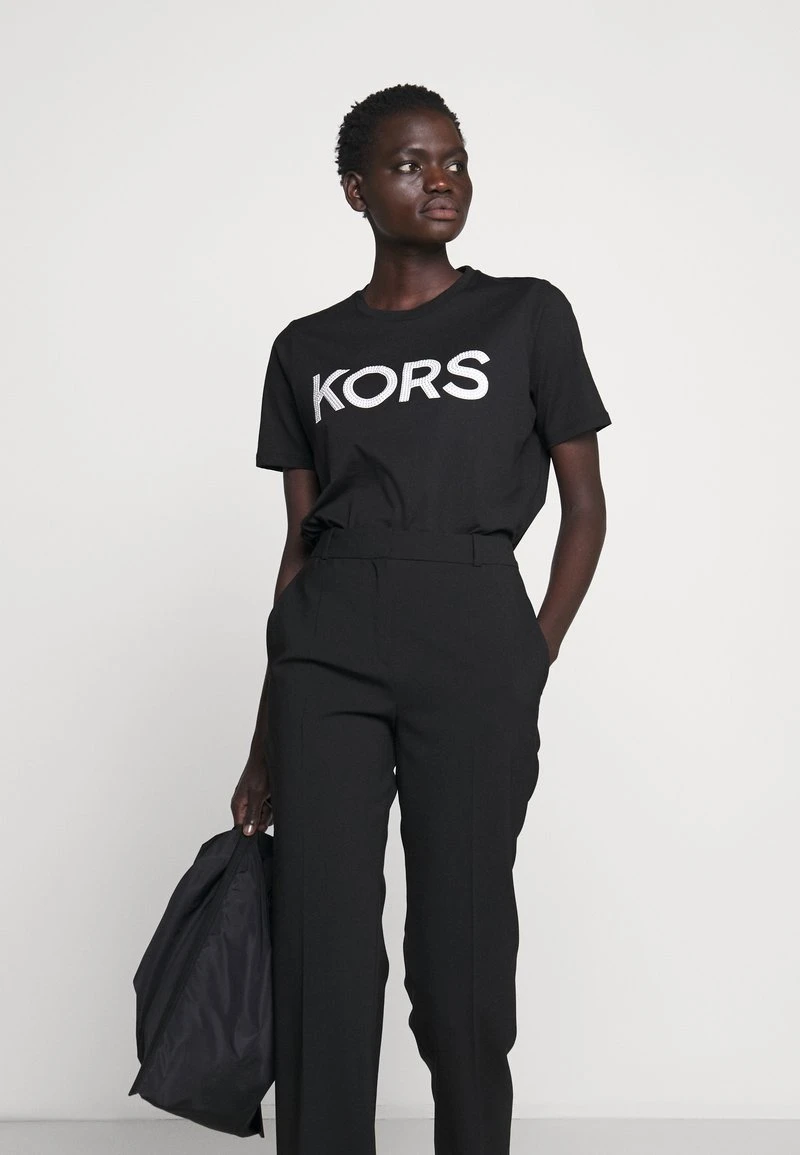 MICHAEL Michael Kors Damen T-Shirt Print - Black/silver 7 MICHAEL Michael Kors Damen T-Shirt Print - Black/silver – Bild 5