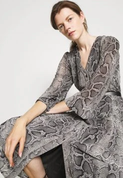 MICHAEL Michael Kors Damen SUPER SNAKE KATE - Blusenkleid - Malachitegry -MICHAEL Michael Kors Geschäft 3d0b4238eced451cb313626e495a2f32