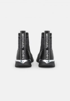 MICHAEL Michael Kors Damen BODIE - Sneaker High - Black/silver -MICHAEL Michael Kors Geschäft 3d253de9dad84fd7accac49cac98d1a4