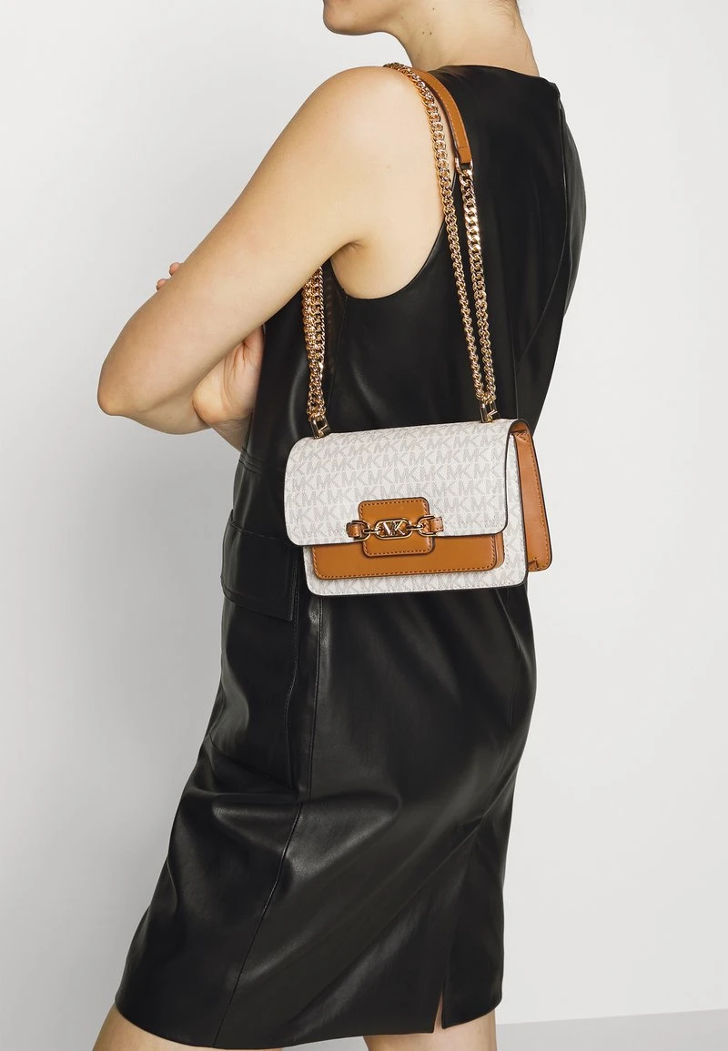 MICHAEL Michael Kors Damen HEATHER XS XBODY - Umhängetasche - Vanilla 2 MICHAEL Michael Kors Damen HEATHER XS XBODY - Umhängetasche - Vanilla