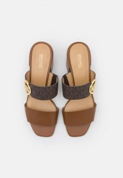 MICHAEL Michael Kors Damen SUMMER MID - Pantolette Hoch - Brown/multi-coloured 13 MICHAEL Michael Kors Damen SUMMER MID - Pantolette Hoch - Brown/multi-coloured -MICHAEL Michael Kors Geschäft 3fcac343ba294a05b94328c712b47b83