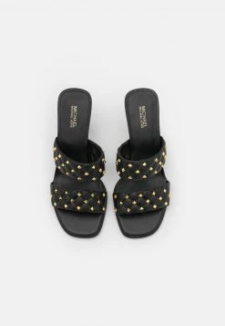 MICHAEL Michael Kors Damen AMELIA MULE - Pantolette Hoch - Black -MICHAEL Michael Kors Geschäft 3fe5e531c1654375afcfa97fa5e53d49