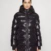 MICHAEL Michael Kors Damen DETAIL COAT WITH HORIZONTAL QUILTING ZIPPER - Wintermantel - Black -MICHAEL Michael Kors Geschäft 40a599387881484e8194dd139d12bc6a