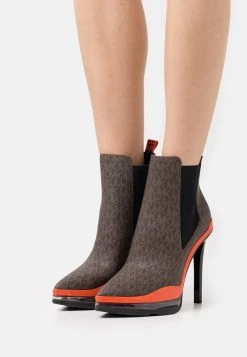 MICHAEL Michael Kors Damen KEKE EXTREME - Plateaustiefelette - Brown