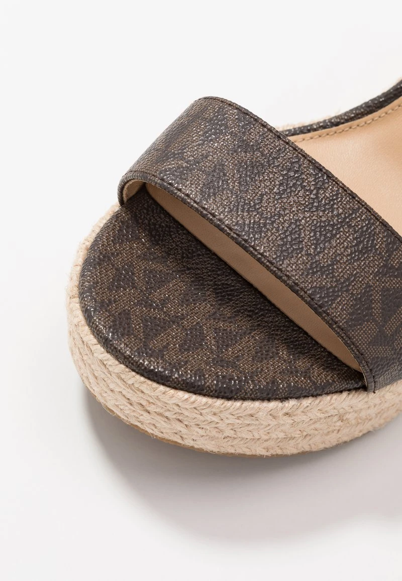 MICHAEL Michael Kors Damen PRUE WEDGE - High Heel Sandalette - Brown 5 MICHAEL Michael Kors Damen PRUE WEDGE - High Heel Sandalette - Brown – Bild 3