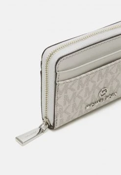 MICHAEL Michael Kors Damen JET SET CHARM COIN CARD CASE - Geldbörse - Grey -MICHAEL Michael Kors Geschäft 4667f2ae76344c4a8ac634b81435c8b8