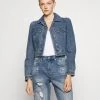 MICHAEL Michael Kors Damen Jeansjacke - Blue