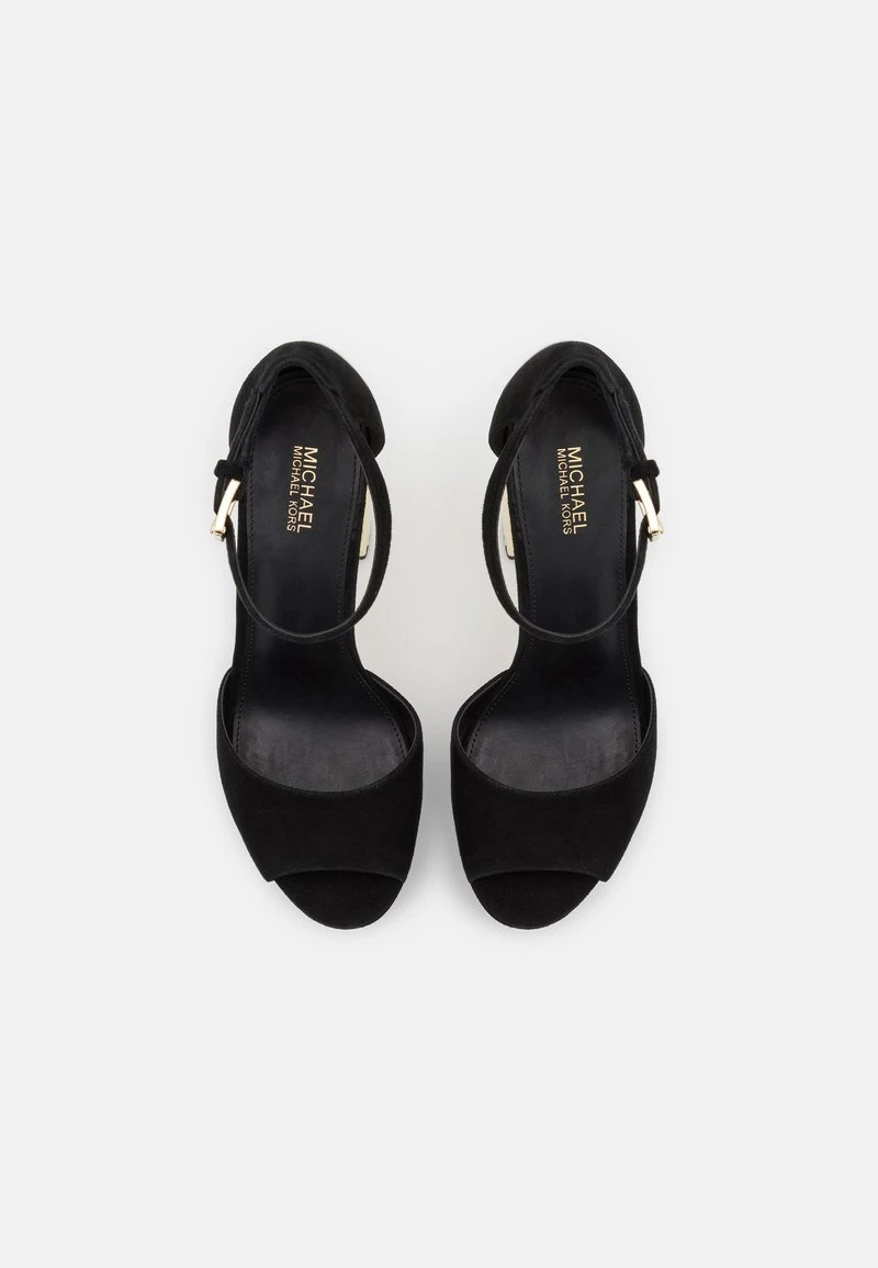 MICHAEL Michael Kors Damen PORTER ANKLE STRAP - High Heel Sandalette - Black 7 MICHAEL Michael Kors Damen PORTER ANKLE STRAP - High Heel Sandalette - Black – Bild 5