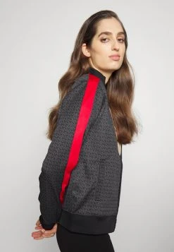 MICHAEL Michael Kors Damen JACKET - Trainingsjacke - Grey -MICHAEL Michael Kors Geschäft 48c919d7f35a41b38a9d208def5a6cf4