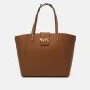 MICHAEL Michael Kors Damen KARLIE TOTE - Shopping Bag - Luggage 2 MICHAEL Michael Kors Damen KARLIE TOTE - Shopping Bag - Luggage -MICHAEL Michael Kors Geschäft 4960e4ed3fc34476b6417e233807e387