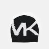 MICHAEL Michael Kors Damen LOGO BEANIE - Mütze - Black/white -MICHAEL Michael Kors Geschäft 4aa3090b0e5146e59a4703f03c65e6a8