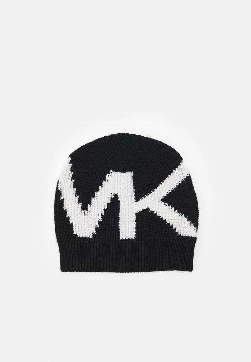 MICHAEL Michael Kors Damen LOGO BEANIE - Mütze - Black/white 3 MICHAEL Michael Kors Damen LOGO BEANIE - Mütze - Black/white