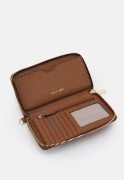 MICHAEL Michael Kors Damen JET SET FLAT CASE - Geldbörse - Tan -MICHAEL Michael Kors Geschäft 4b3956b8d7cc416aa075f143f306a5e3