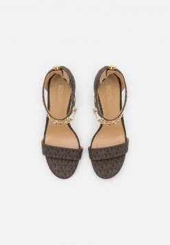 MICHAEL Michael Kors Damen KELLI - High Heel Sandalette - Brown -MICHAEL Michael Kors Geschäft 4bb5dc6e675b4d0b8310fc1d5831d900