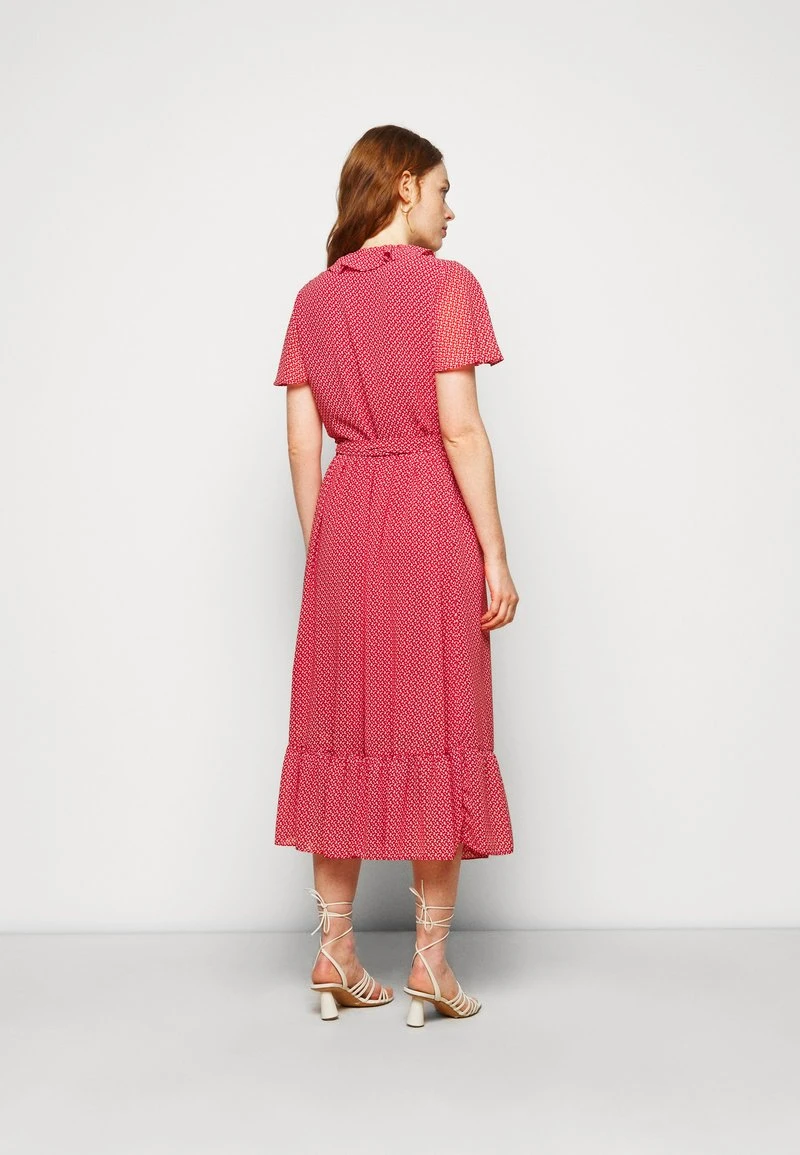 MICHAEL Michael Kors Damen PRINTED MIDI DRESS - Freizeitkleid - Crimson 5 MICHAEL Michael Kors Damen PRINTED MIDI DRESS - Freizeitkleid - Crimson – Bild 3
