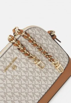 MICHAEL Michael Kors Damen JET CHARM DOME - Umhängetasche - Vanilla/acorn -MICHAEL Michael Kors Geschäft 4f34dc2ed39f44cbbe64815710d0117e