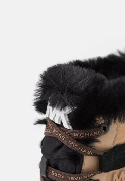 MICHAEL Michael Kors Damen OZZIE BOOT - Snowboot/Winterstiefel - Black/camel -MICHAEL Michael Kors Geschäft 4fa6a68646e44bd1baf88b599c83cb28