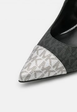 MICHAEL Michael Kors Damen KEKE TOE CAP - Pumps - Black -MICHAEL Michael Kors Geschäft 50c77ec779f64930b9fd4aaa6126072d