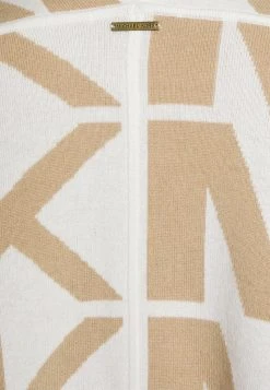 MICHAEL Michael Kors Damen LOGO PONCHO - Cape - White/khaki 7 MICHAEL Michael Kors Damen LOGO PONCHO - Cape - White/khaki -MICHAEL Michael Kors Geschäft 510f77ef849f4710937bec498e347e17
