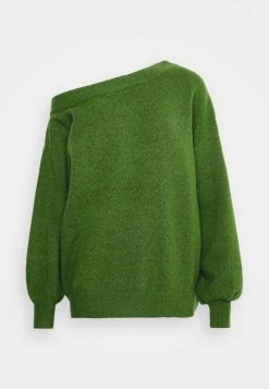 MICHAEL Michael Kors Damen ONE BALOON - Strickpullover - Leaf Green -MICHAEL Michael Kors Geschäft 52014e4e5e164b838827dee92f5bf2a9