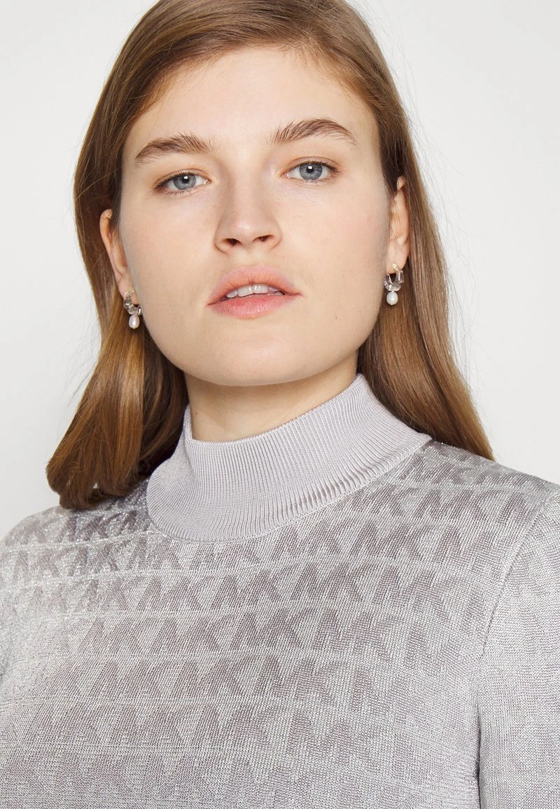 MICHAEL Michael Kors Damen Cocktailkleid/festliches Kleid - Mottled Dark Grey 6 MICHAEL Michael Kors Damen Cocktailkleid/festliches Kleid - Mottled Dark Grey – Bild 4