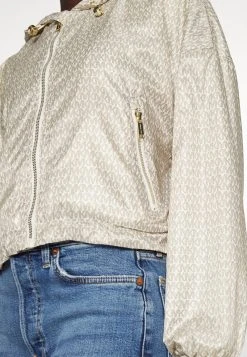 MICHAEL Michael Kors Damen LOGO CROP - Bomberjacke - Bone -MICHAEL Michael Kors Geschäft 528002af8ae44da4a1d47221898e6d85