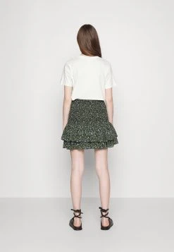 MICHAEL Michael Kors Damen VINE SKIRT - A-Linien-Rock - Black -MICHAEL Michael Kors Geschäft 534d5d605b6e442c809743f09049b33d