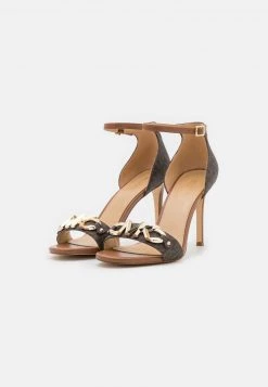 MICHAEL Michael Kors Damen IZZY - High Heel Sandalette - Brown/multicolor -MICHAEL Michael Kors Geschäft 54b03d8a74504538bbc9ba483c3783cb