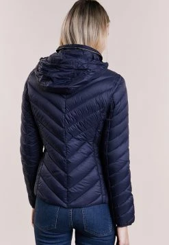 MICHAEL Michael Kors Damen SHORT PACKABLE PUFFER - Daunenjacke - Dark Navy -MICHAEL Michael Kors Geschäft 55302ba49cad44cbb9c8492c0048dc84