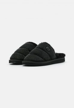 MICHAEL Michael Kors Damen JANIS - Hausschuh - Black -MICHAEL Michael Kors Geschäft 56dd1b616a8d44468fa82330e1c6cd32