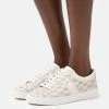 MICHAEL Michael Kors Damen JUNO STRIPE LACE UP - Sneaker Low - Vanilla