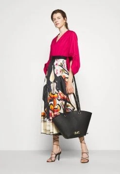 MICHAEL Michael Kors Damen IZZY FAN TOTE SET - Handtasche - Black