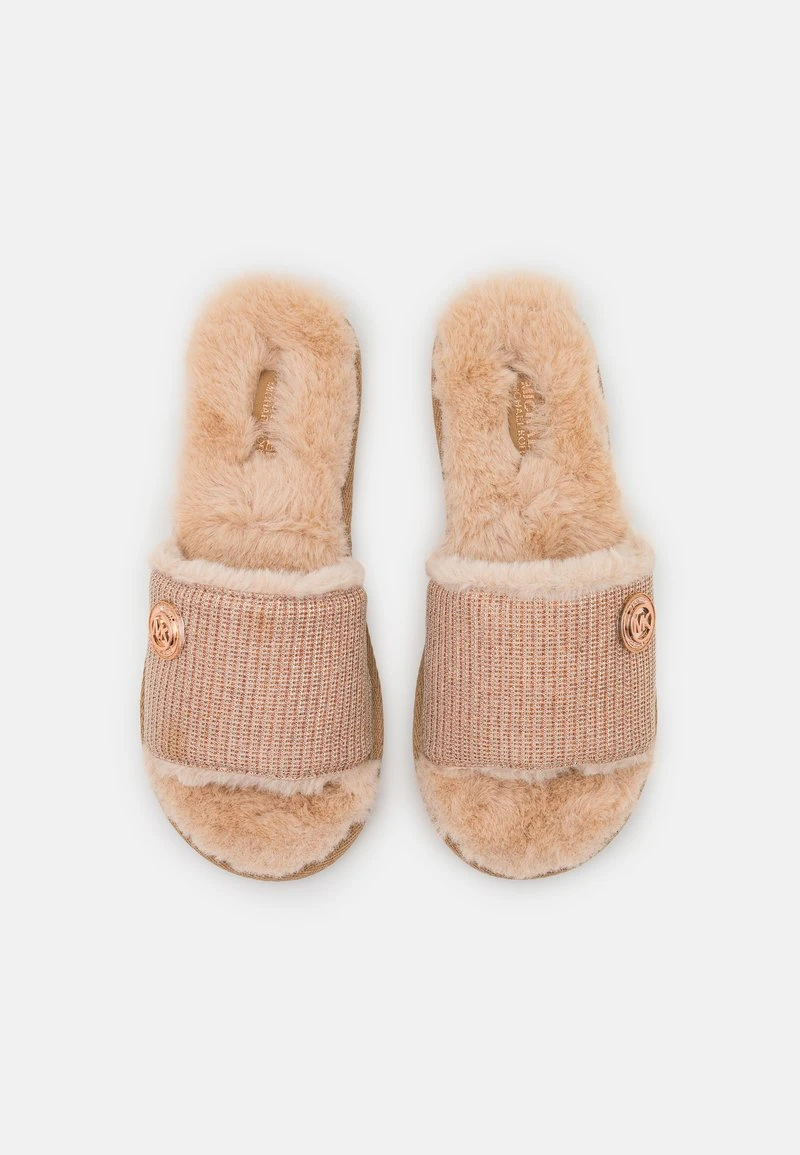 MICHAEL Michael Kors Damen JANIS SLIDE - Hausschuh - Rose Gold 7 MICHAEL Michael Kors Damen JANIS SLIDE - Hausschuh - Rose Gold – Bild 5