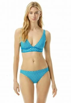 MICHAEL Michael Kors Damen Bikini-Hose - Cyan Blue -MICHAEL Michael Kors Geschäft 59feee9d4d594659967968ae2afa46a5