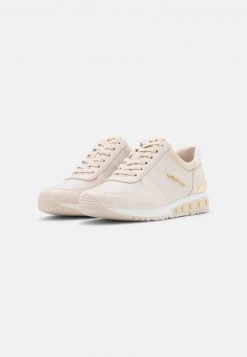 MICHAEL Michael Kors Damen ALLIE WRAP TRAINER - Sneaker Low - Light Cream -MICHAEL Michael Kors Geschäft 5a07b14c0ffd43c29eb38396a65b12d6