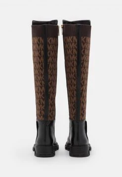MICHAEL Michael Kors Damen RIDLEY BOOT - Overknees - Black/brown 12 MICHAEL Michael Kors Damen RIDLEY BOOT - Overknees - Black/brown -MICHAEL Michael Kors Geschäft 5a7e90aed2114b7c8ebb35d10525c4de