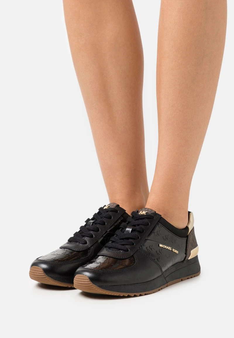 MICHAEL Michael Kors Damen ALLIE TRAINER - Sneaker Low - Black 3 MICHAEL Michael Kors Damen ALLIE TRAINER - Sneaker Low - Black