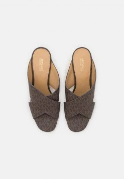 MICHAEL Michael Kors Damen PORTER MULE - Pantolette Hoch - Brown -MICHAEL Michael Kors Geschäft 5e6a08152838409c820f8d2c45b723b4