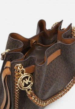 MICHAEL Michael Kors Damen MINA CHAIN TOTE - Shopping Bag - Acorn -MICHAEL Michael Kors Geschäft 6079a1340a0e4e0d9b9bf8f763f3b697