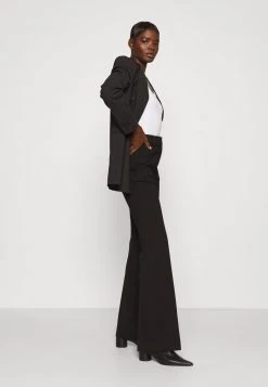 MICHAEL Michael Kors Damen SLIM BOOTCUT PANT - Stoffhose - Black -MICHAEL Michael Kors Geschäft 61851d7a52ad4f9e97e538fb4c57a847