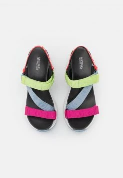 MICHAEL Michael Kors Damen MADDOX - Plateausandalette - Pale Blue -MICHAEL Michael Kors Geschäft 61a324c31d584bfa8016a9274df2535e